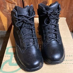 Interceptor Black Work Boots